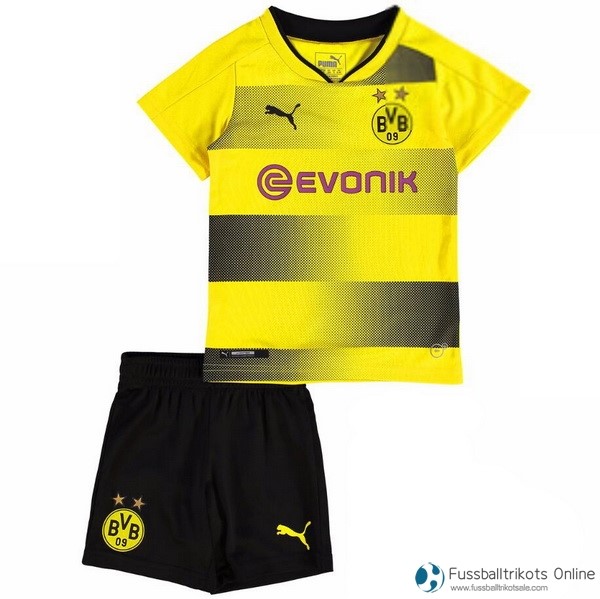 Borussia Dortmund Trikot Kinder Heim 2017-18 Fussballtrikots Günstig